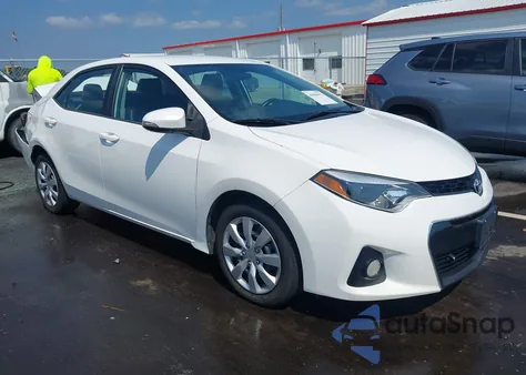 2015 Toyota Corolla S из США, поврежденный, VIN 5YFBURHE5FP256943